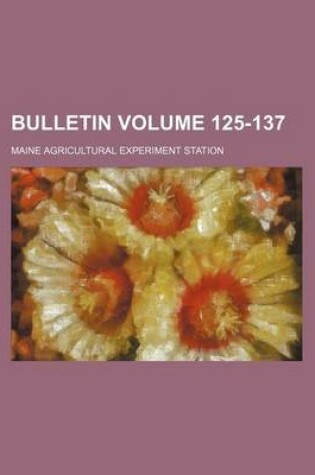 Cover of Bulletin Volume 125-137