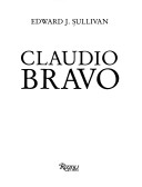 Book cover for Claudio Bravo