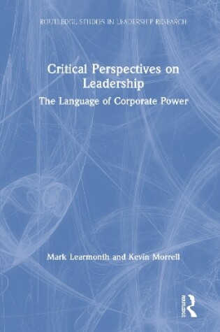 Cover of Critical Perspectives on Leadership