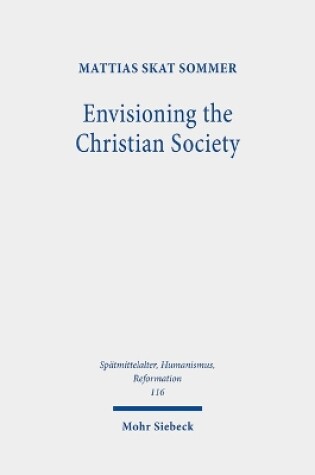 Cover of Envisioning the Christian Society