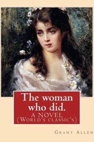 Cover of The woman who did. By