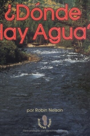 Cover of Donde Hay Agua?