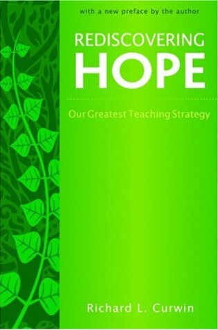 Cover of Rediscovering Hope