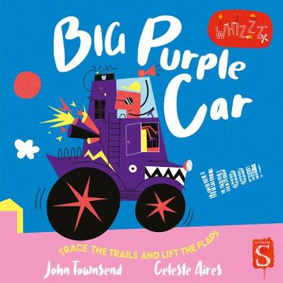 Book cover for Vroom! Big Purple Car!