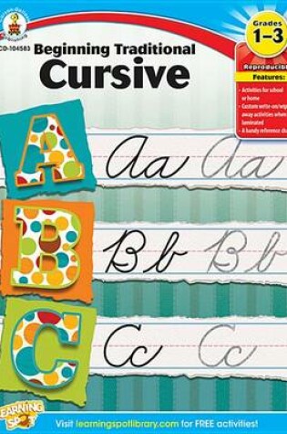 Cover of Beginning Traditional Cursive, Grades 1 - 3