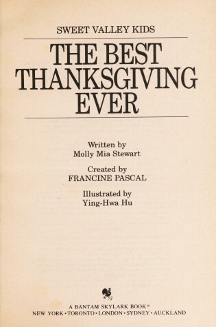 Cover of The Best Thanksgiving Ever