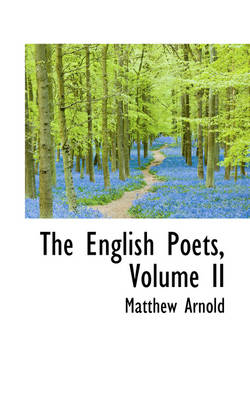 Book cover for The English Poets, Volume II