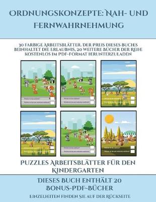 Book cover for Puzzles Arbeitsblätter für den Kindergarten (Ordnungskonzepte