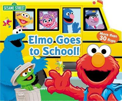 Book cover for Sesame Street: Elmo Goes to School!, Volume 1