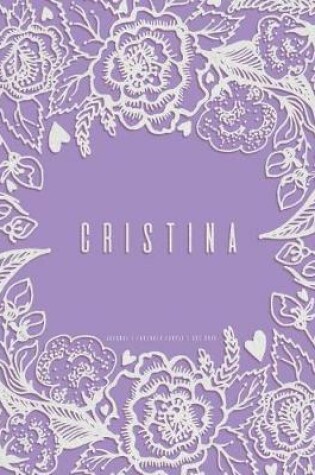 Cover of Cristina - Lavender Purple Journal, Dot Grid