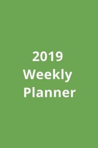 Cover of 2019 Weekly Planner