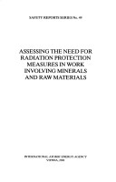 Cover of Assessing the Need for Radiation Protection Measures in Work Involving Minerals and Raw Materials