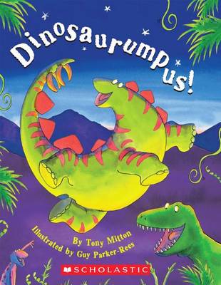 Book cover for Dinosaurumpus!