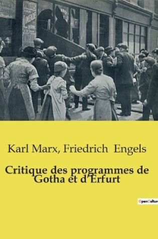 Cover of Critique des programmes de Gotha et d'Erfurt
