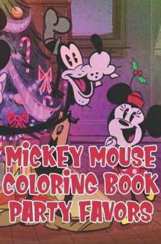 Cover of Mickey Mouse Coloring Book Party Favors