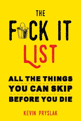 Book cover for The Fuck it List