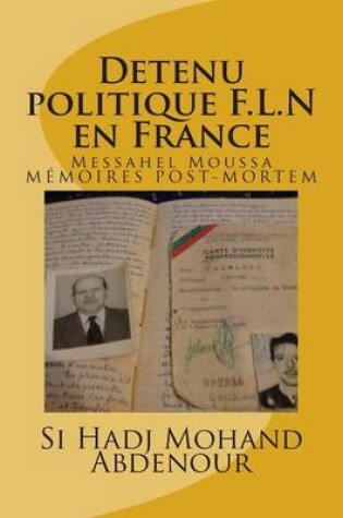 Cover of Detenu politique F.L.N en France