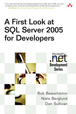 Book cover for A First Look at SQL Server 2005 for Developers