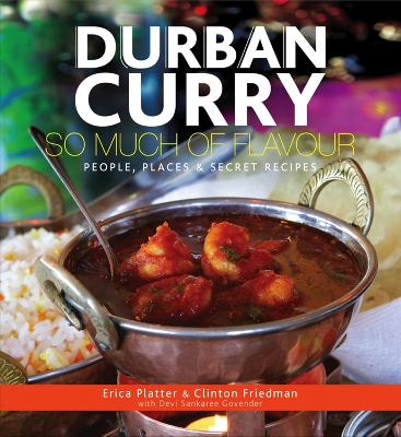 Book cover for Durban curry, so much of flavour