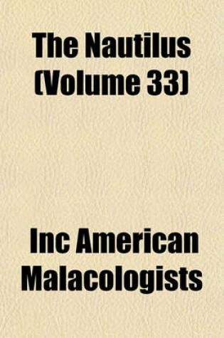 Cover of The Nautilus (Volume 33)