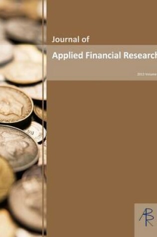 Cover of Journal of Applied Financial Research Volume II 2013