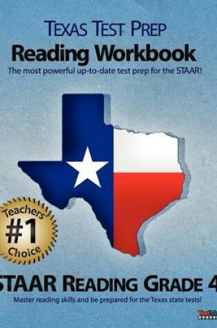 Cover of Texas Test Prep Reading Workbook, Staar Reading Grade 4