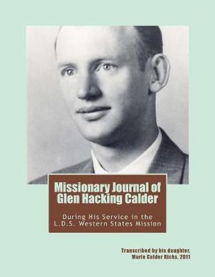 Book cover for Missionary Journal of Glen Hacking Calder