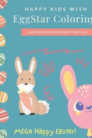 Cover of Easter coloring book for kids