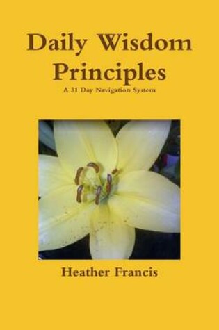 Cover of Daily Wisdom Principles