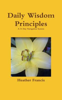 Book cover for Daily Wisdom Principles