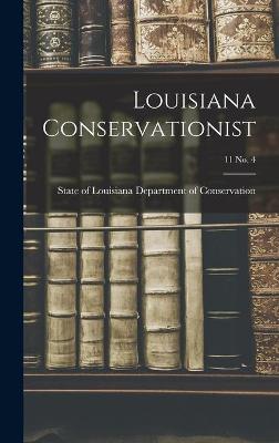 Cover of Louisiana Conservationist; 11 No. 4