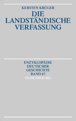 Book cover for Die Landstandische Verfassung