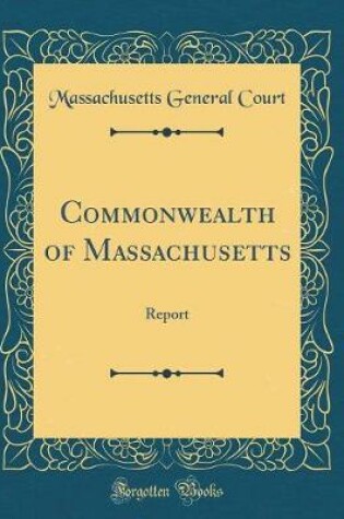 Cover of Commonwealth of Massachusetts