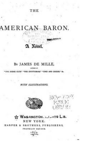 Cover of The American Baron, A Novel