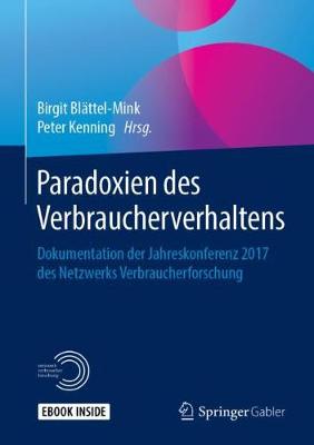 Cover of Paradoxien Des Verbraucherverhaltens