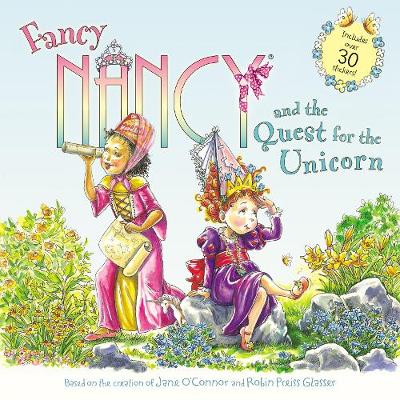 Book cover for Fancy Nancy and the Quest for the Unicorn