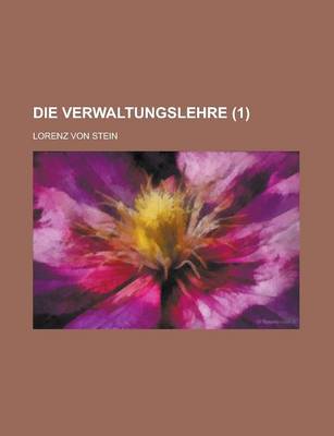 Book cover for Die Verwaltungslehre (1)