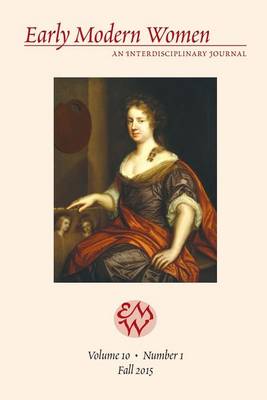 Cover of Early Modern Women Journal V.10.1