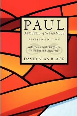 Book cover for Paul, Apostle of Weakness