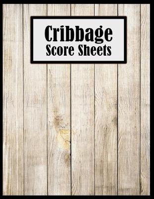 Book cover for Cribbage Score Sheets