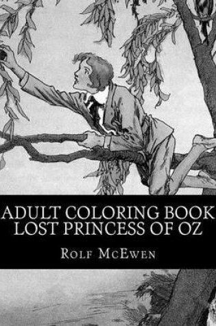 Cover of Adult Coloring Book - Lost Princess of Oz