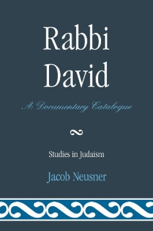 Cover of Rabbi David
