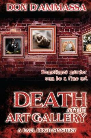 Cover of Death at the Art Gallery