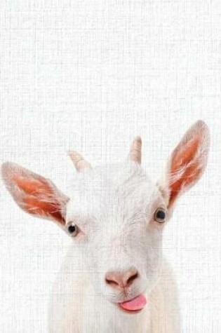 Cover of Cute Animal Composition Book Smiley Goat