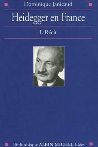 Cover of Heidegger En France