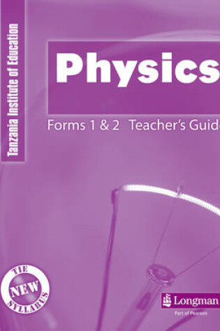 Cover of TIE Physics Teacher's Guide for S1 & S2