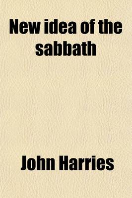 Book cover for New Idea of the Sabbath