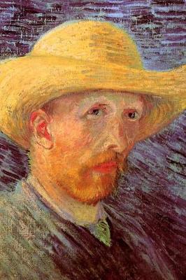 Book cover for Vincent Van Gogh Self-Portrait with Straw Hat 3