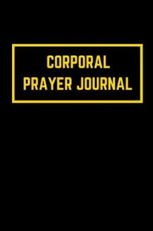 Cover of Corporal Prayer Journal