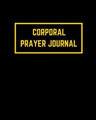 Book cover for Corporal Prayer Journal